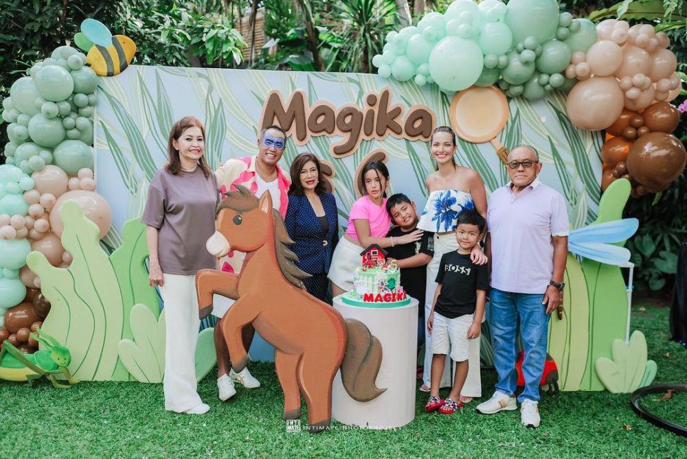10 Potret Pesta Ulang Tahun Magika, Anak Nia Ramadhani, Ada Barongsai!