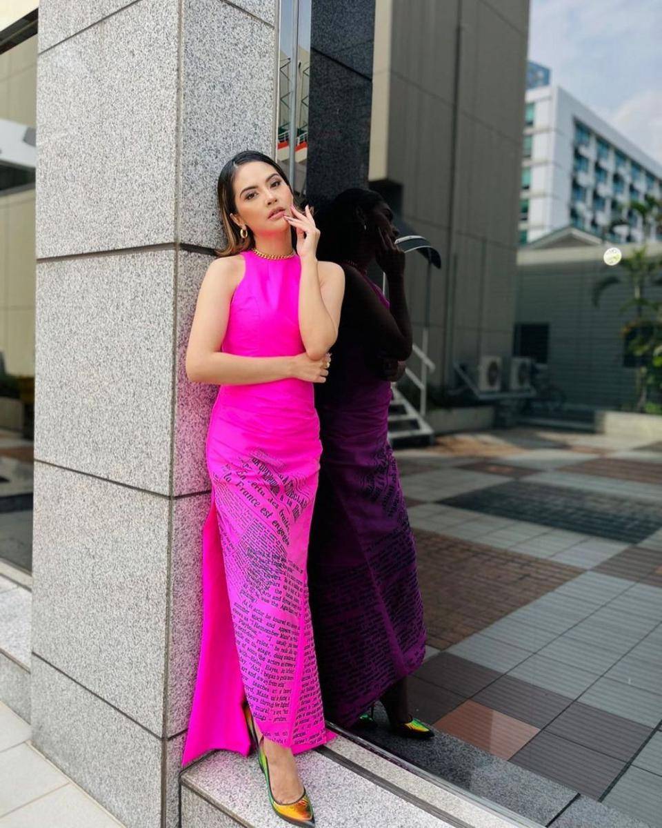 Gaya nyentrik Tiwi T2 (instagram.com/tentangtiwi)