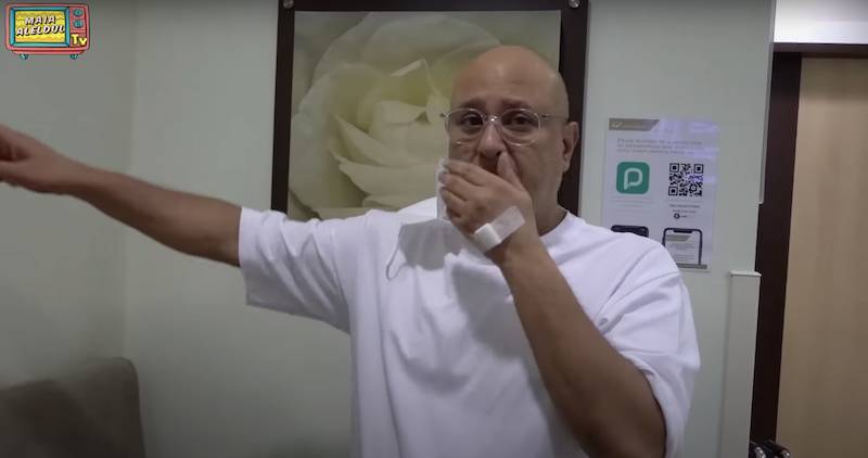 momen Maia Estianty temani Irwan Mussry cek kesehatan (youtube.com/maiaaleldultv)