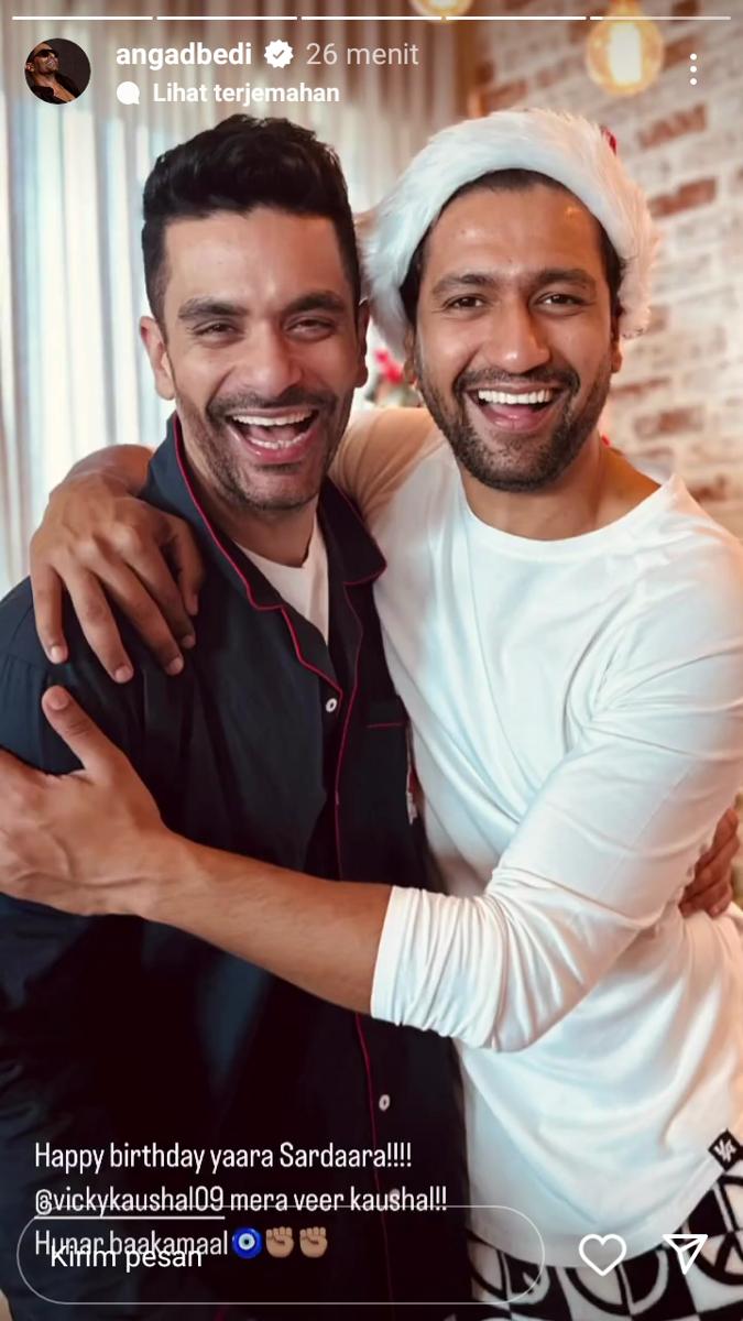 unggahan Angad Bedi (instagram.com/angadbedi)