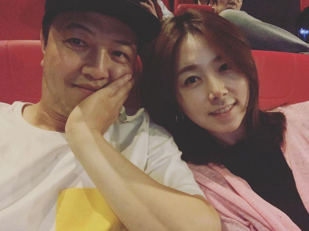 Jung Woong In dan istri (instagram.com/jiiiiiiiiiiiiiiiiiiiiin)