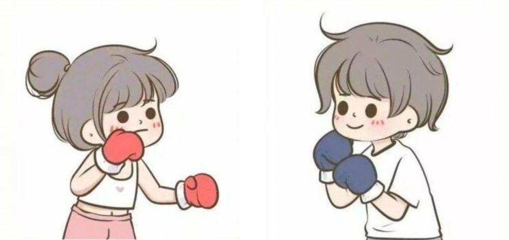 Ilustrasi foto profil WA couple kartun (pinterest.com)