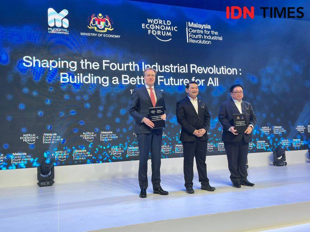 Espen Mehlum dari WEF (kiri) di Malaysia. (IDN Times/Diba Saleh)