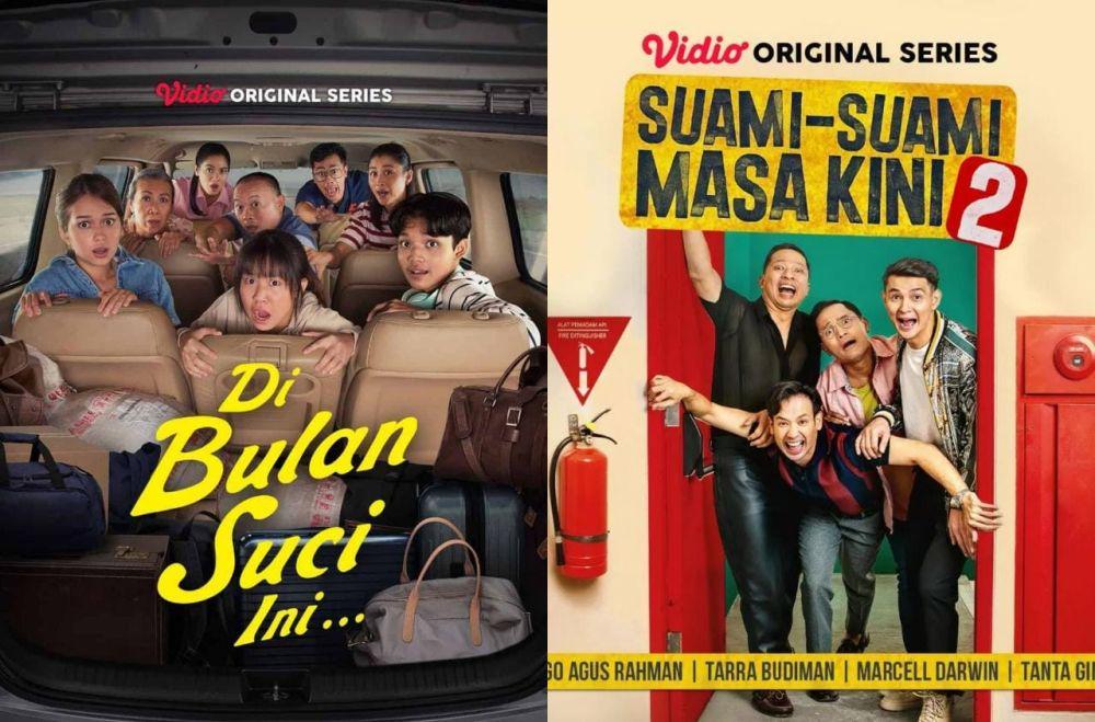 Series Drama Keluarga di Vidio (dok. MVP Entertainment / Suami-Suami Masa Kini | dok. Screenplay Films / Di Bulan Suci Ini)