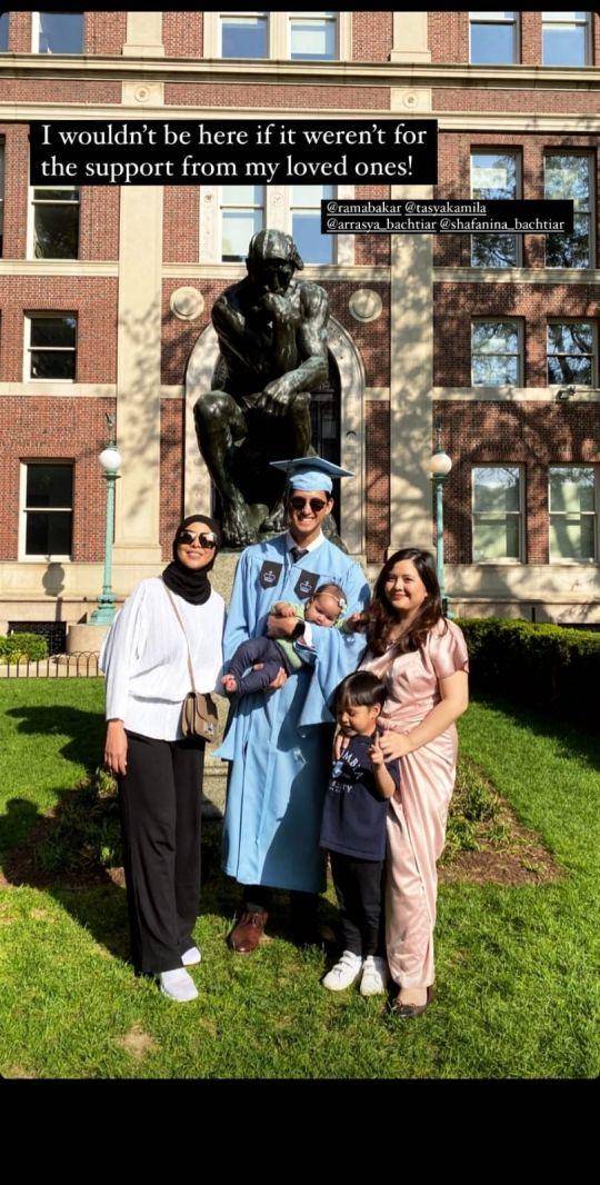 Randi Bachtiar, suami Tasya Kamila wisuda (instagram.com/randibachtiar)