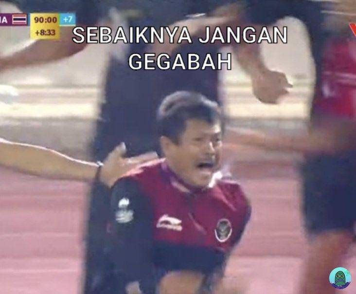 meme timnas kalahkan Thailand (twitter.com/ @tanyakanrl)
