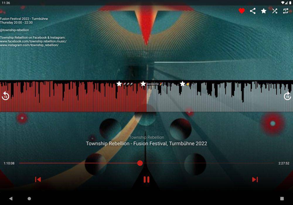 Soundcrowd Music Player (dok. tiefensuche)