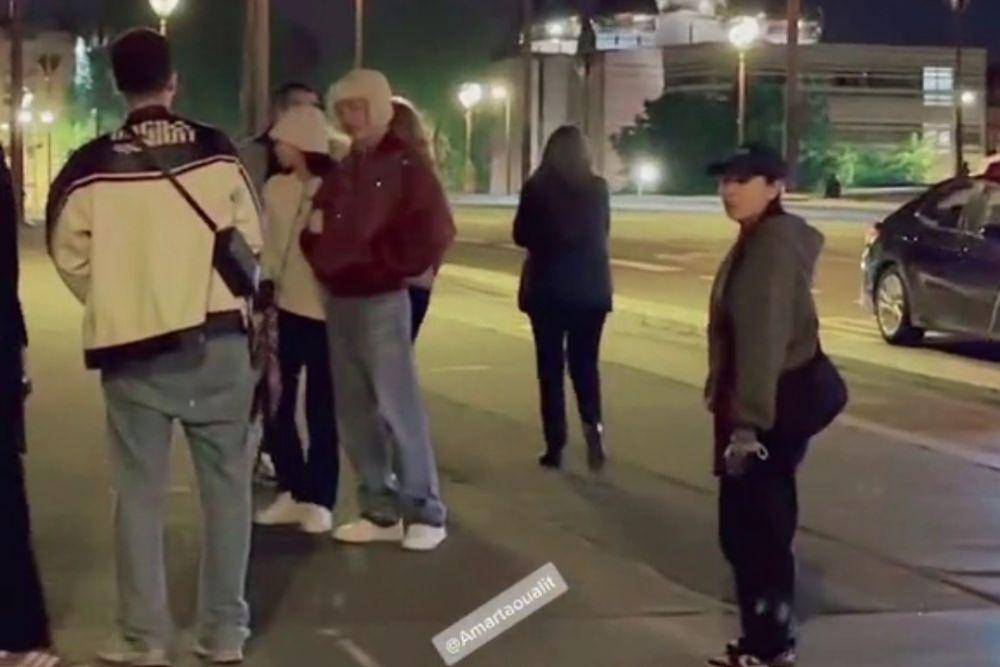 Video mesra diduga V BTS dan Jennie BLACKPINK di Paris (Tiktok.com/@taoualitamar)