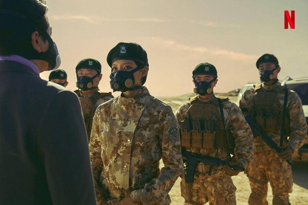 Esom di Black Knight (twitter.com/netflixkcontent)