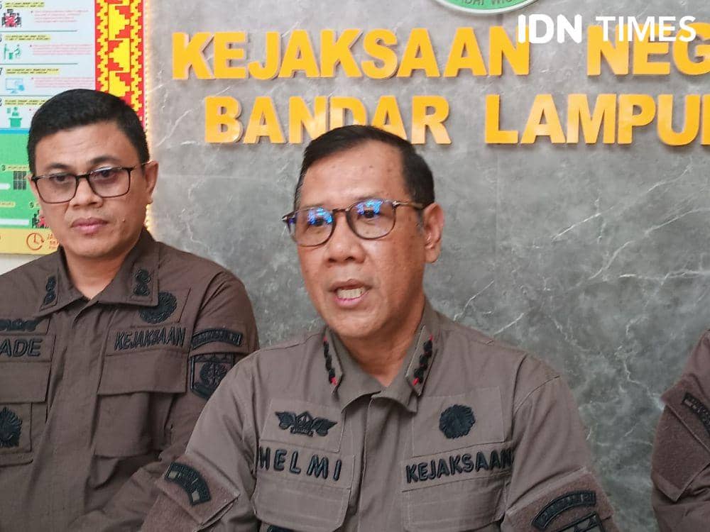 Kajari Bandar Lampung, Helmi Hasan. (IDN Times/Tama Yudha Wiguna).