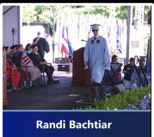 Randi Bachtiar, suami Tasya Kamila wisuda (instagram.com/ramabakar)