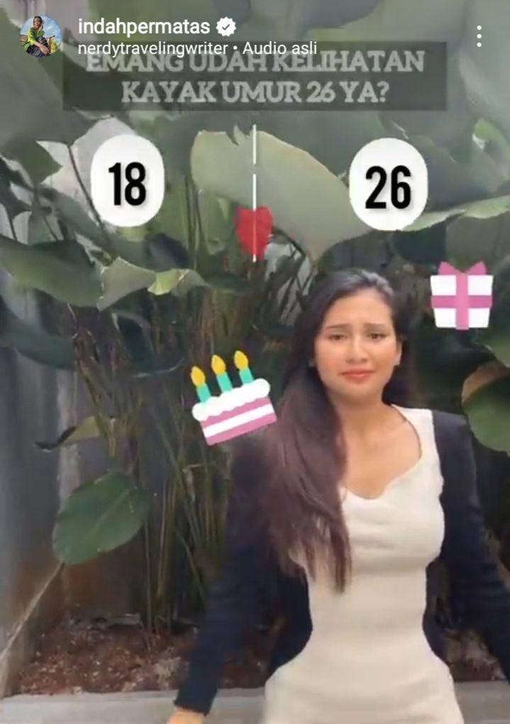 potret ulang tahun Indah Permatasari (instagram.com/indahpermatas)