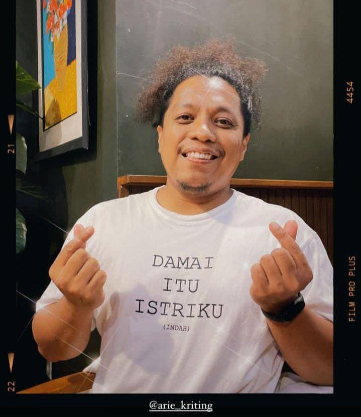 potret Arie Kriting di ultah Indah Permatasari (instagram.com/indahpermatas)