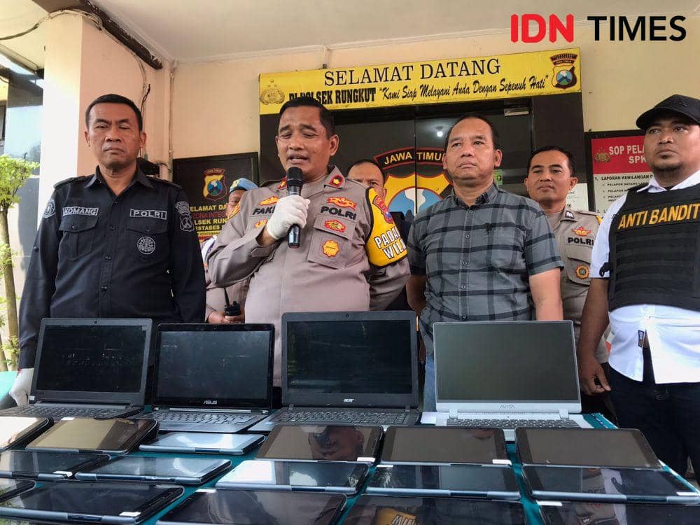 4 Remaja Bobol Sekolah di Surabaya, Curi Gawai hingga LPG