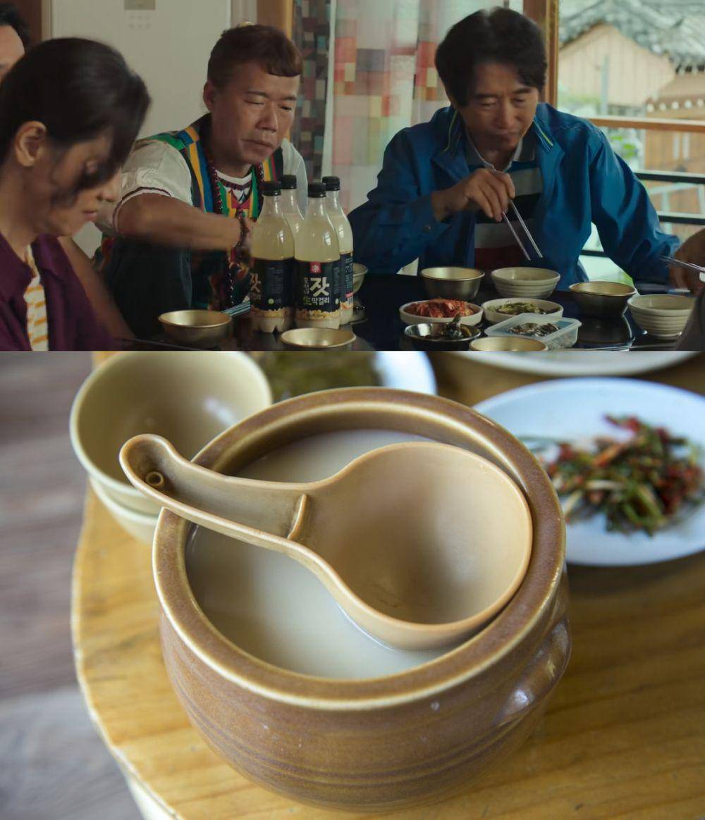makgeolli di drama The Good Bad Mother (dok. JTBC/The Good Bad Mother) | ilustrasi makgeolli (pixabay.com/macintoy)