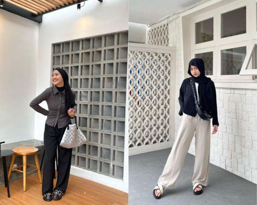 10 Ide Outfit Nuansa Hitam Inspirasi Museum Date ala Nabila Amanda