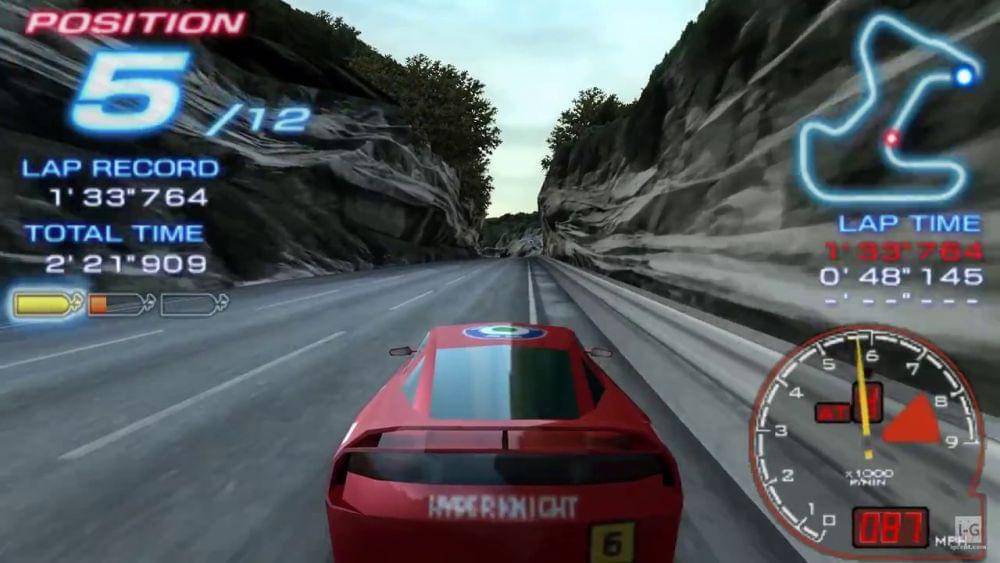 dok. Namco/Ridge Racer