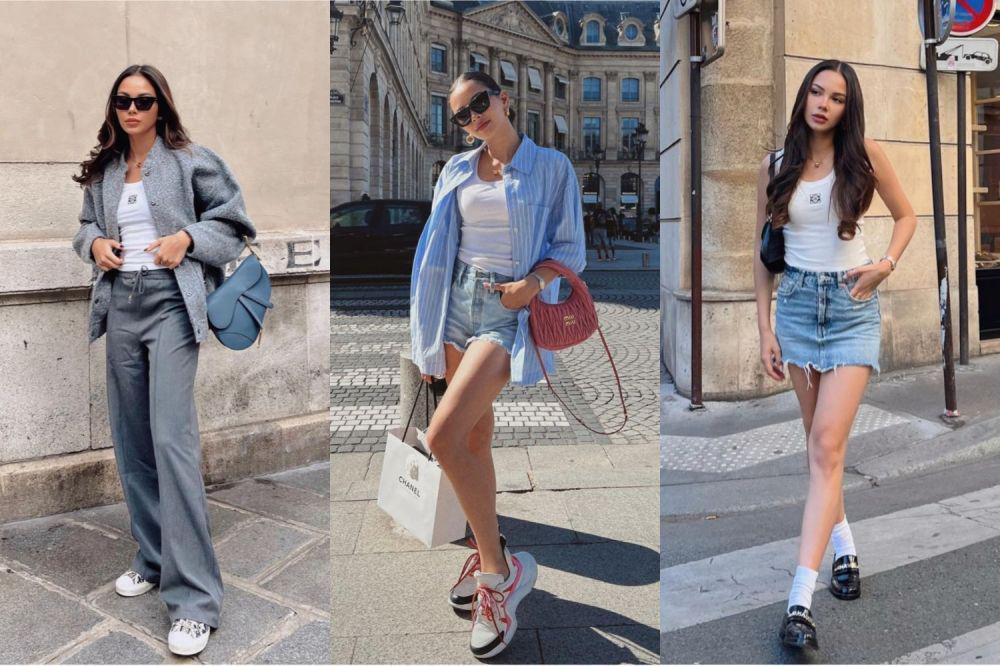 10 Ide Padu Padan Daily Outfit ala Alyssa Daguise, Classy!