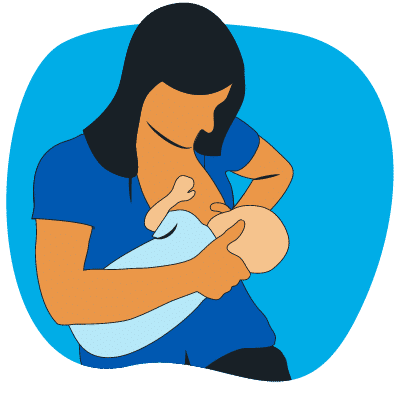 ilustrasi cradle hold (unicef.org)