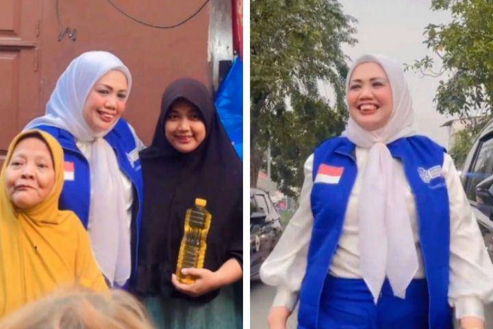 potret Elly Sugigi blusukan ke dapil (instagram.com/ellysugigi_real_)
