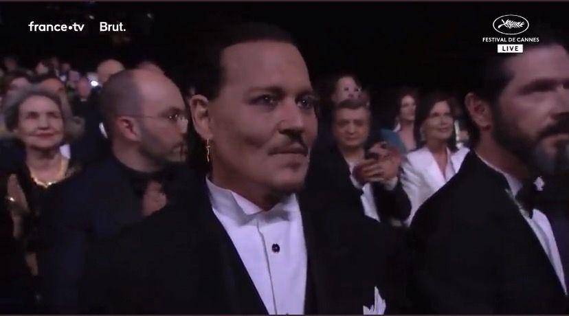 potret Johnny Depp di festival film Cannes (dok.festival de cannes)
