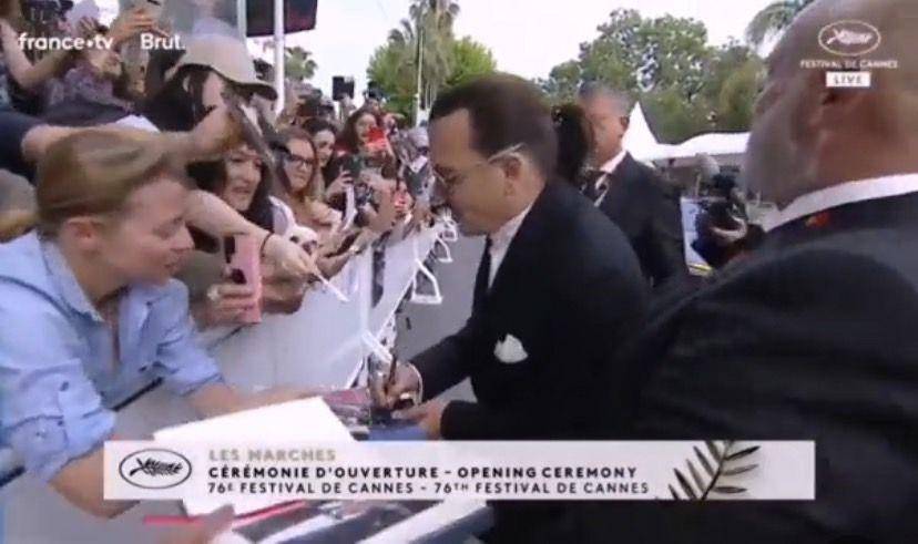 potret Johnny Depp di festival film Cannes (dok.Festival De Cannes)