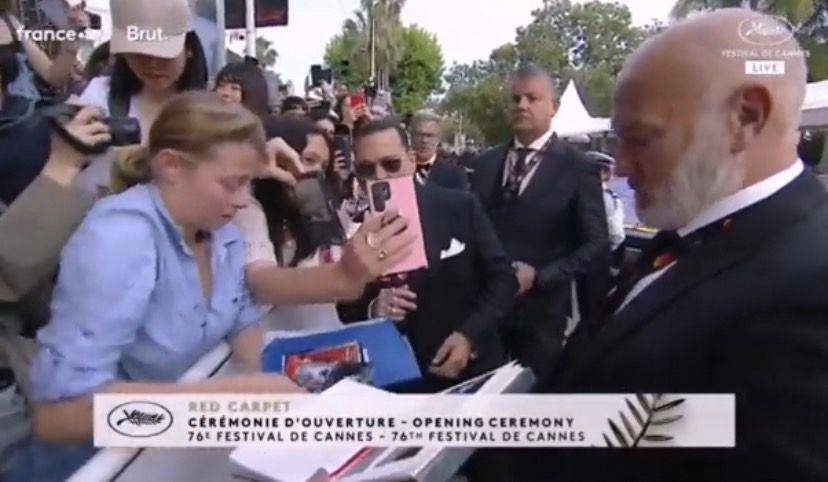 potret Johnny Depp di festival film Cannes (dok.Festivaldecannes)