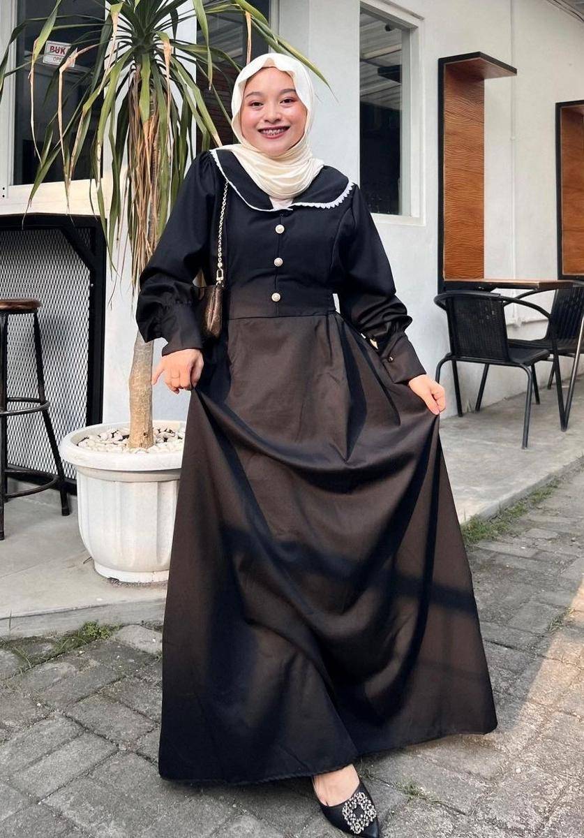 Dress hijab kondangan (instagram.com/chichiiannisa)
