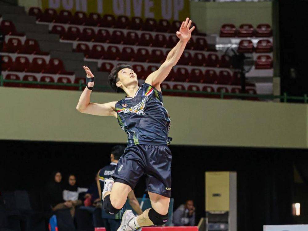 Song Jun Ho, atlet voli asal Korea yang bermain di Palembang Bank Sumsel Babel di Proliga 2023 (instagram.com/song04130)