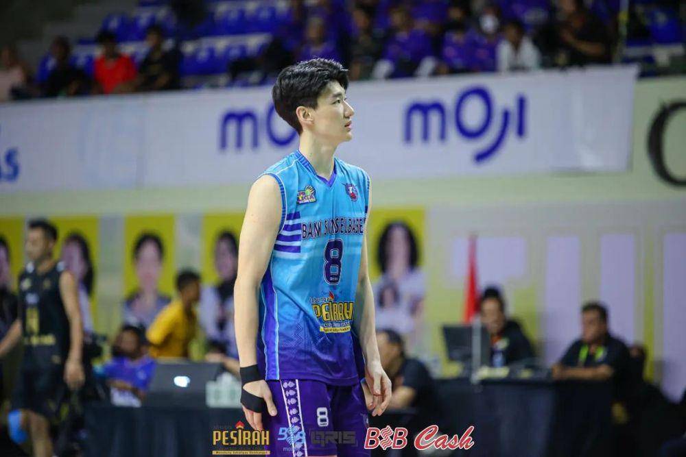 Song Jun Ho, atlet voli asal Korea yang bermain di Palembang Bank Sumsel Babel di Proliga 2023 (instagram.com/song04130)