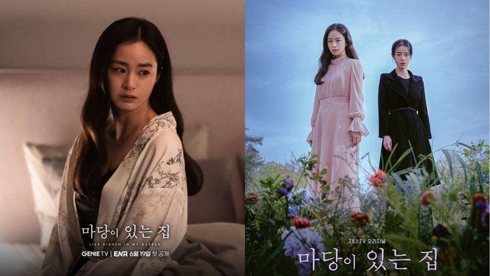 cuplikan scene dan poster drama Lies Hidden in My Garden (instagram.com/studiogenie_official)