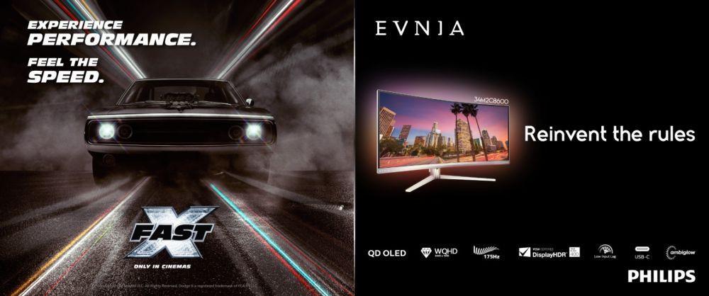 Kolaborasi Philips Evnia Gaming Monitors dengan Fast X Siap Luncur!