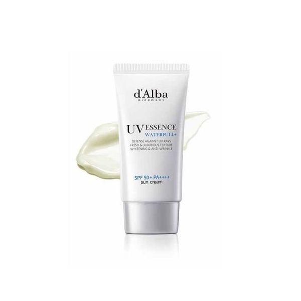 d'Alba Waterfull Essence Sun Cream (dok. Shopee/dalbaidofficial)