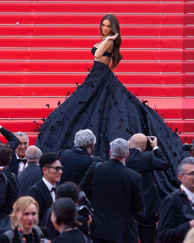 Potret Kylie Verzosa, Miss International 2016 di Festival Film Cannes 2023 (Instagram.com/kylieverzosa)