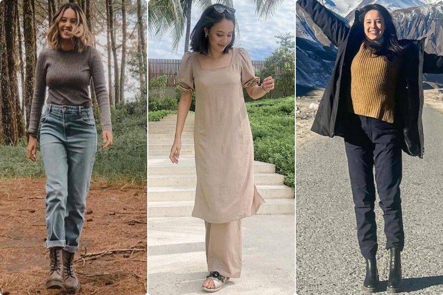 Gaya liburan Anggika Bolsterli (instagram.com/anggikabolsterli)