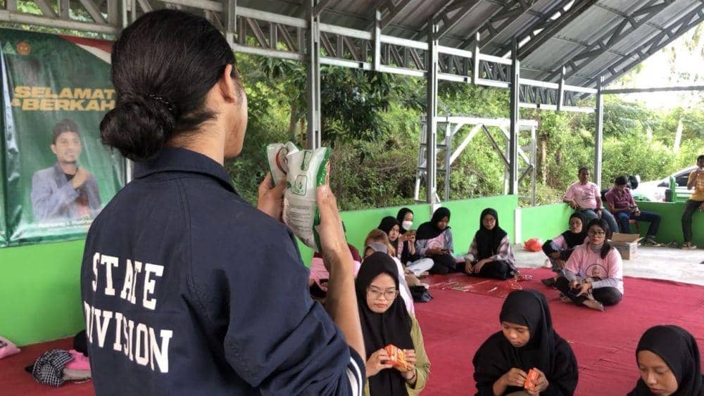 Pelatihan bisnis jadi salah satu bagian sosialisasi kelompok relawan Srikandi Ganjar di Sulawesi Tengah. (Dok. Istimewa)