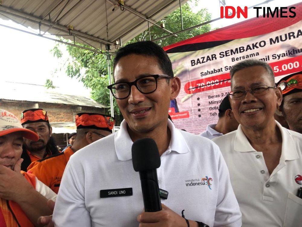 Menteri Pariwisata dan Ekonomi Kreatif (Menparekraf) Sandiaga Uno. (IDN Times/Imam Faishal)