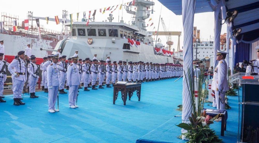 KRI Kapak-625 adalah satu kapal perang buatan PT PAL. (Dokumentasi PT PAL)