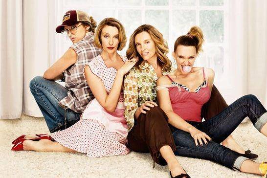 Toni Collette dalam serial United States of Tara (dok. DreamWorks Television/United States of Tara)