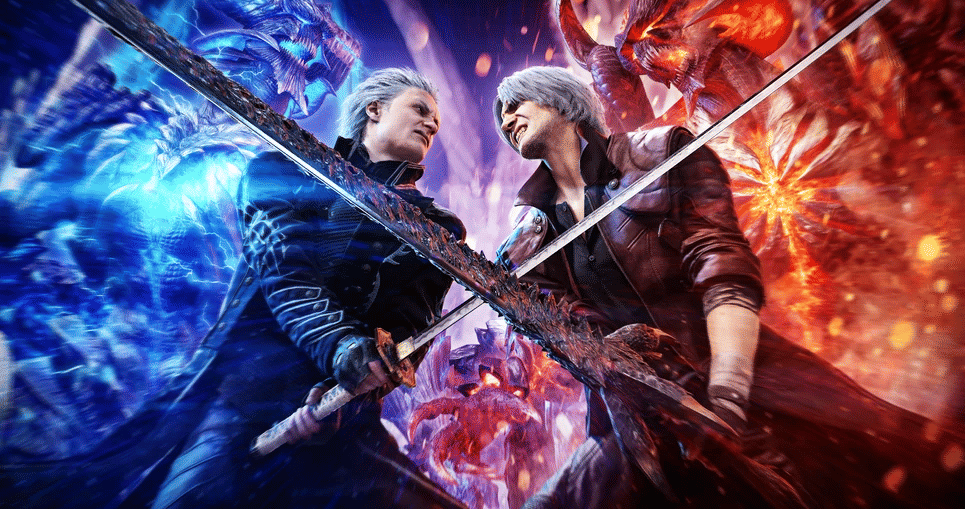Vergil dan Dante di game Devil May Cry 5 (2019) (dok. CAPCOM/Devil May Cry 5)