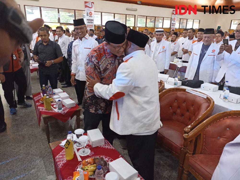 Anies Baswedan hadiri Milad ke-21 PKS DPW Jawa Tengah, Jawa Timur, Jogjakarta, di Kota Yogyakarta. (IDN Times/Herlambang Jati Kusumo)