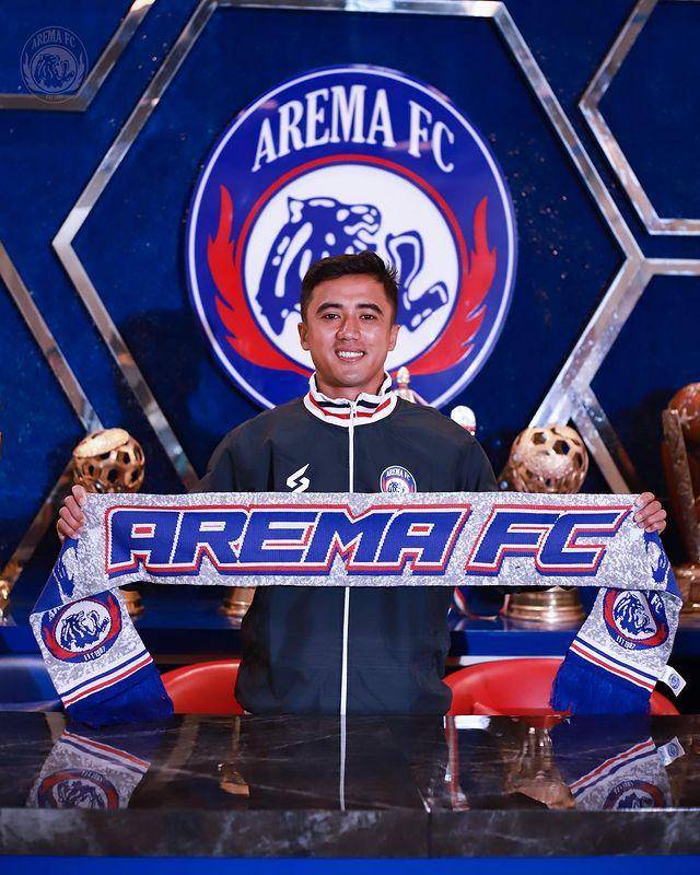 Pemain anyar Arema FC, Gufroni Al Maruf. (Dok Media Officer Arema FC)