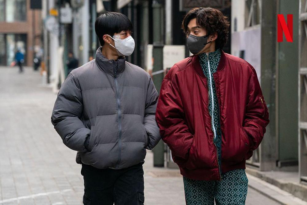 cuplikan Woo Do Hwan dan Lee Sang Yi di drakor Bloodhounds (instagram.com/netflixkr)