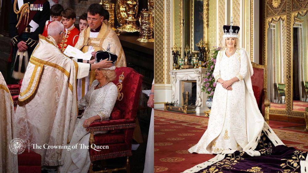 proses pemahkotaan Queen Camilla (instagram.com/theroyalfamily)