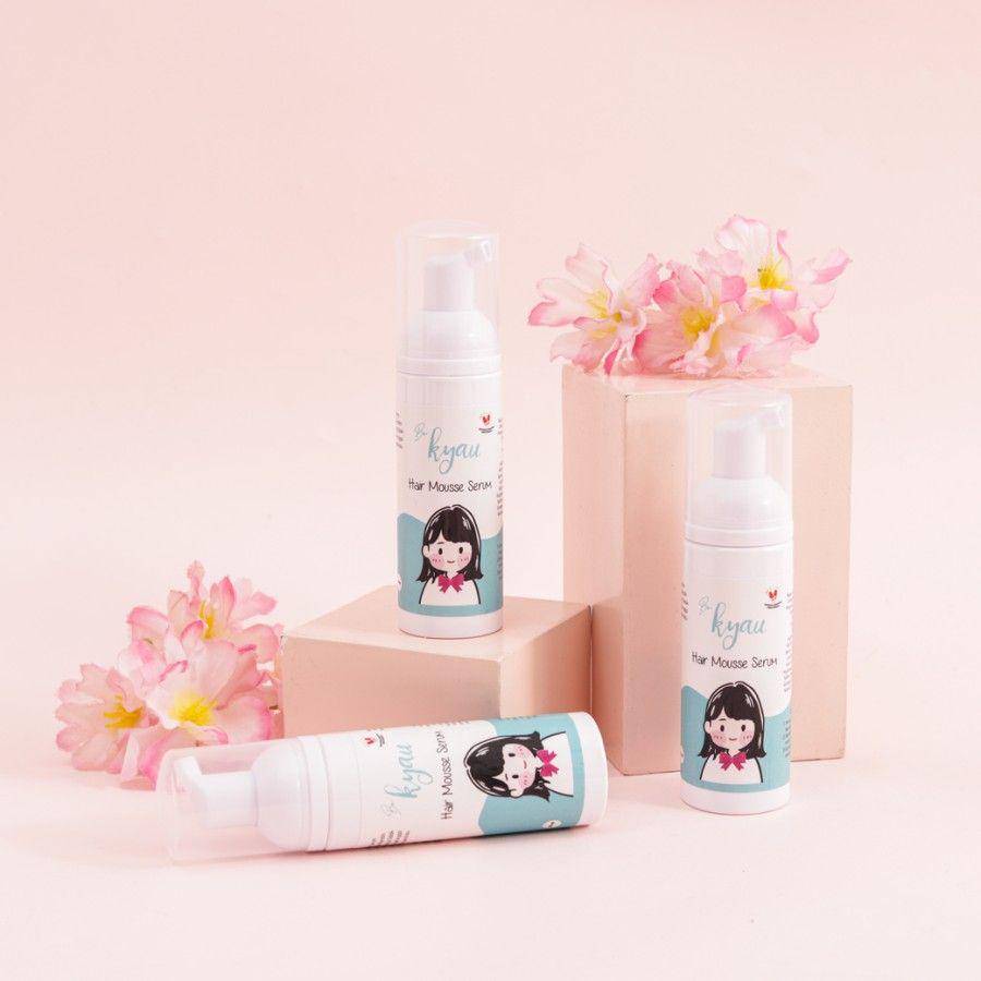 Be Kyau Hair Mousse. (dok. Tokopedia/KYAU Official Shop)