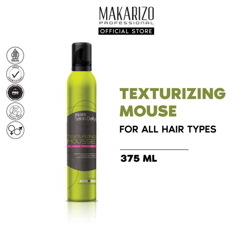 Makarizo Professional Salon Daily Texturizing Mousse. (dok. Shopee/makarizo.professional)