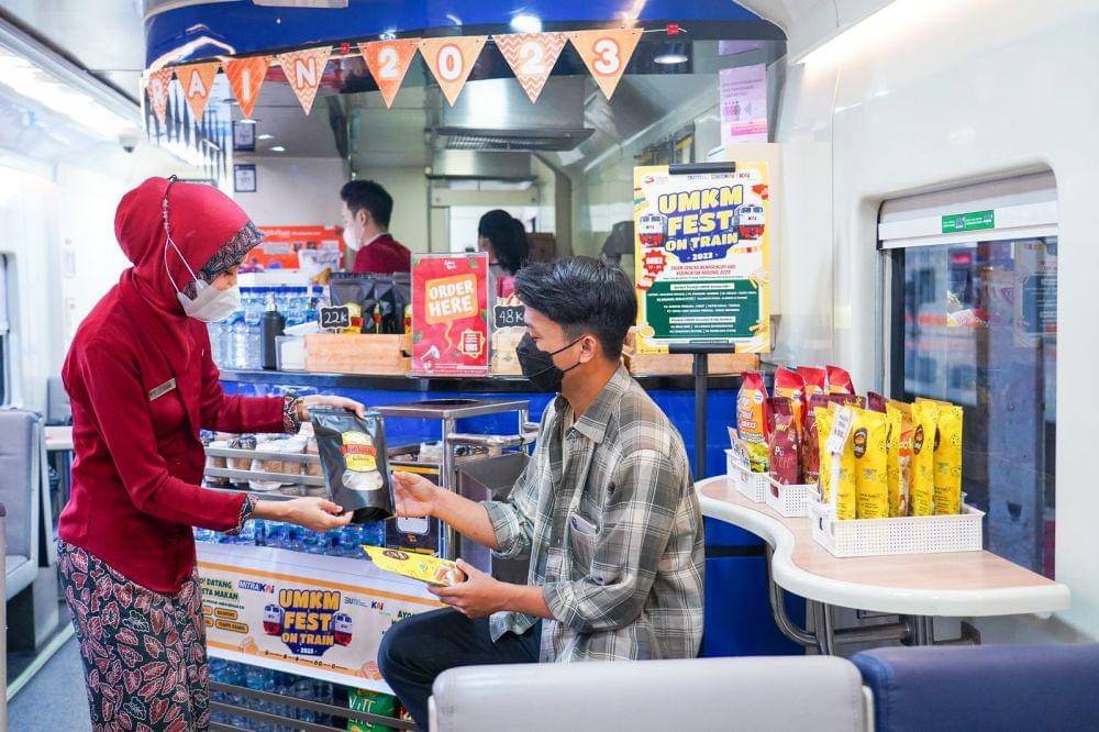UMKM Fest on Train 2023. (Dok. Istimewa)