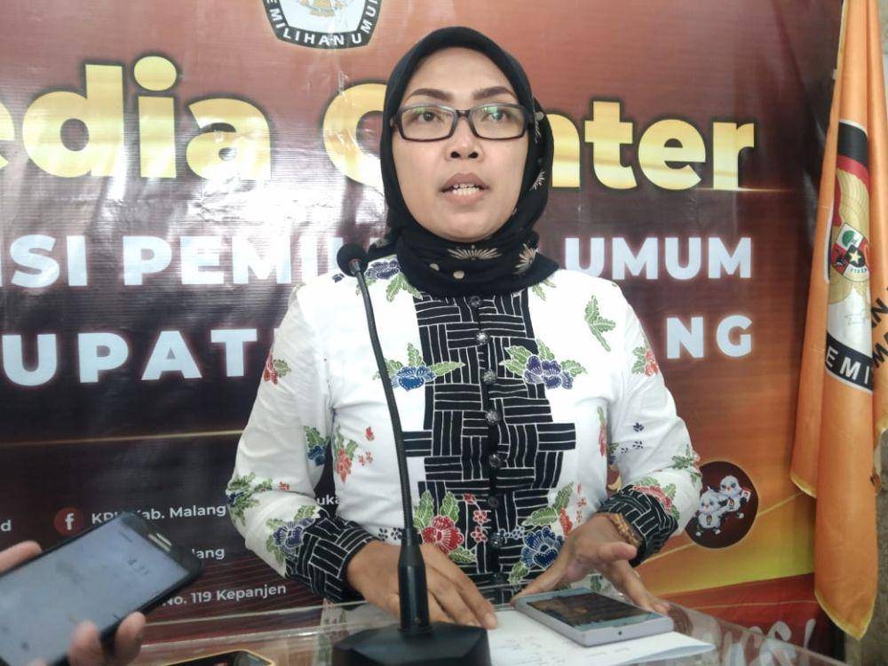 Ketua KPU Kabupaten Malang, Anis Suhartini. (IDN Times/Rizal Adhi Pratama)