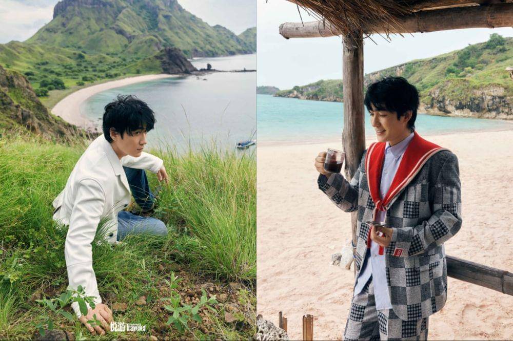 kolase potret Zhu Yilong (weibo.cn/朱一龙工作室)