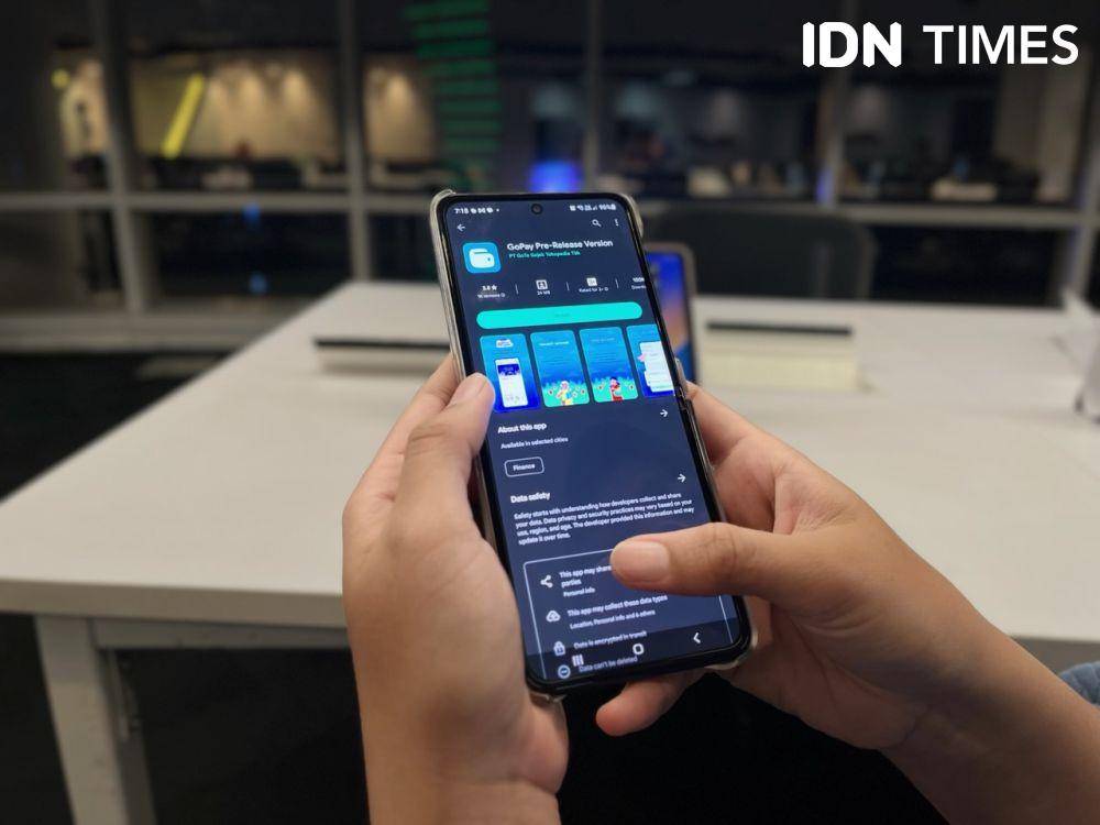 PT Dompet Karya Anak Bangsa (GoTo Financial) meluncurkan aplikasi GoPay versi perdana di Play Store dan App Store. (IDN Times/Aditya Mustaqim)
